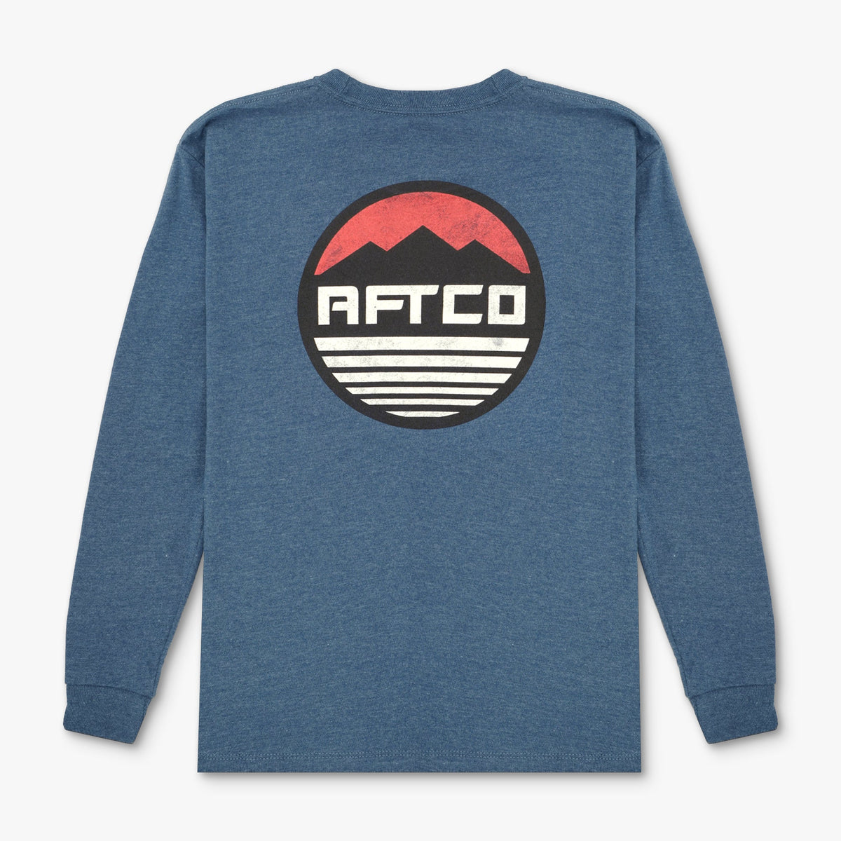 Kids|Mens AFTCO Youth Peaks LS Fishing T-Shirt For Kids