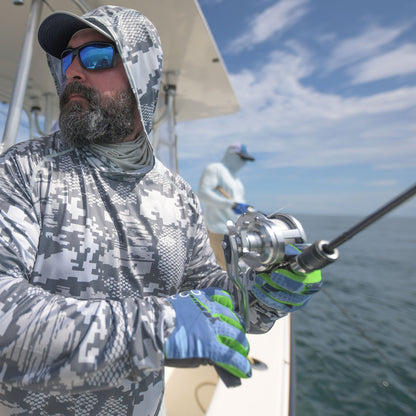 Tackle & Gear|Mens AFTCO JigPro Jigging Gloves