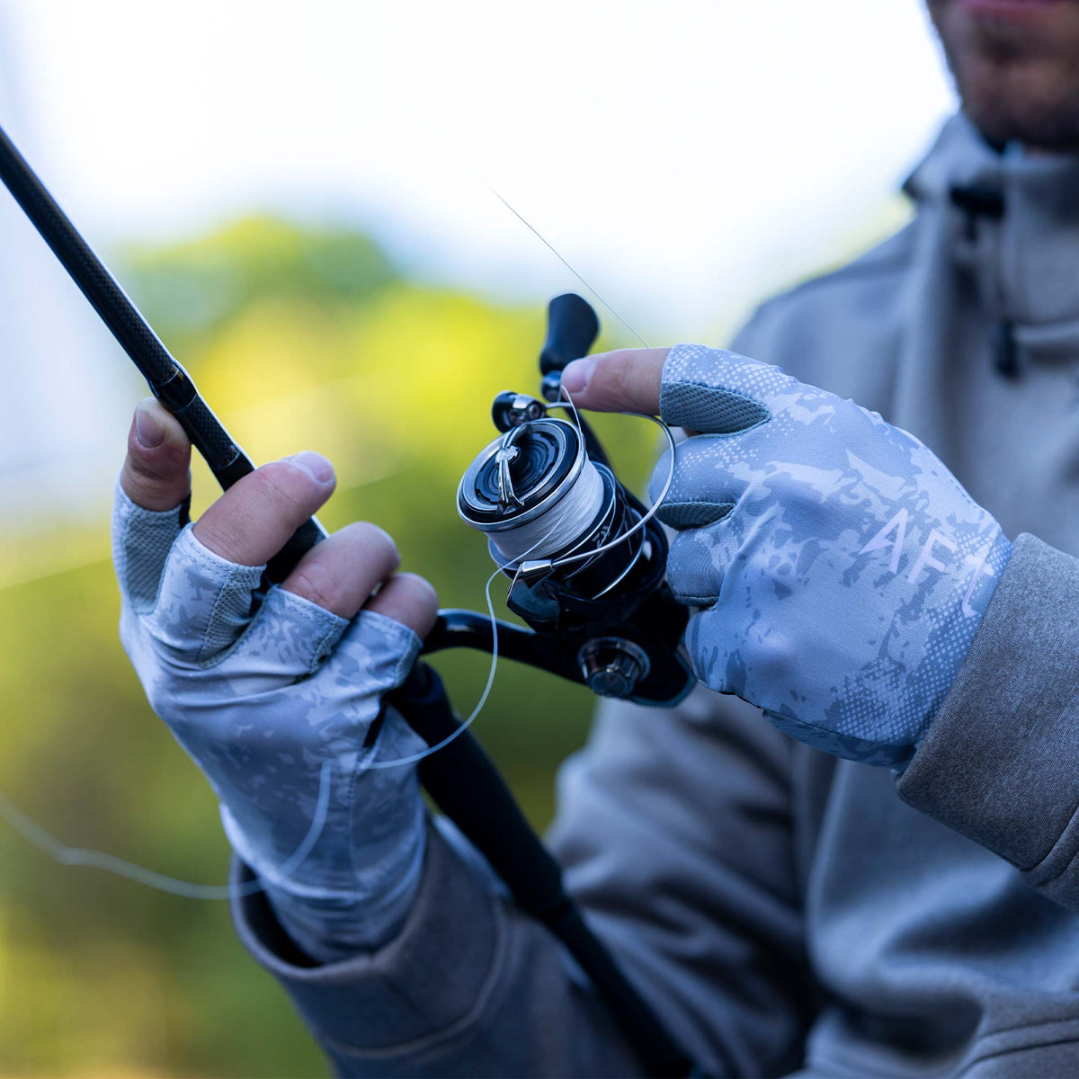 Tackle & Gear|Mens AFTCO Solago Sun Gloves