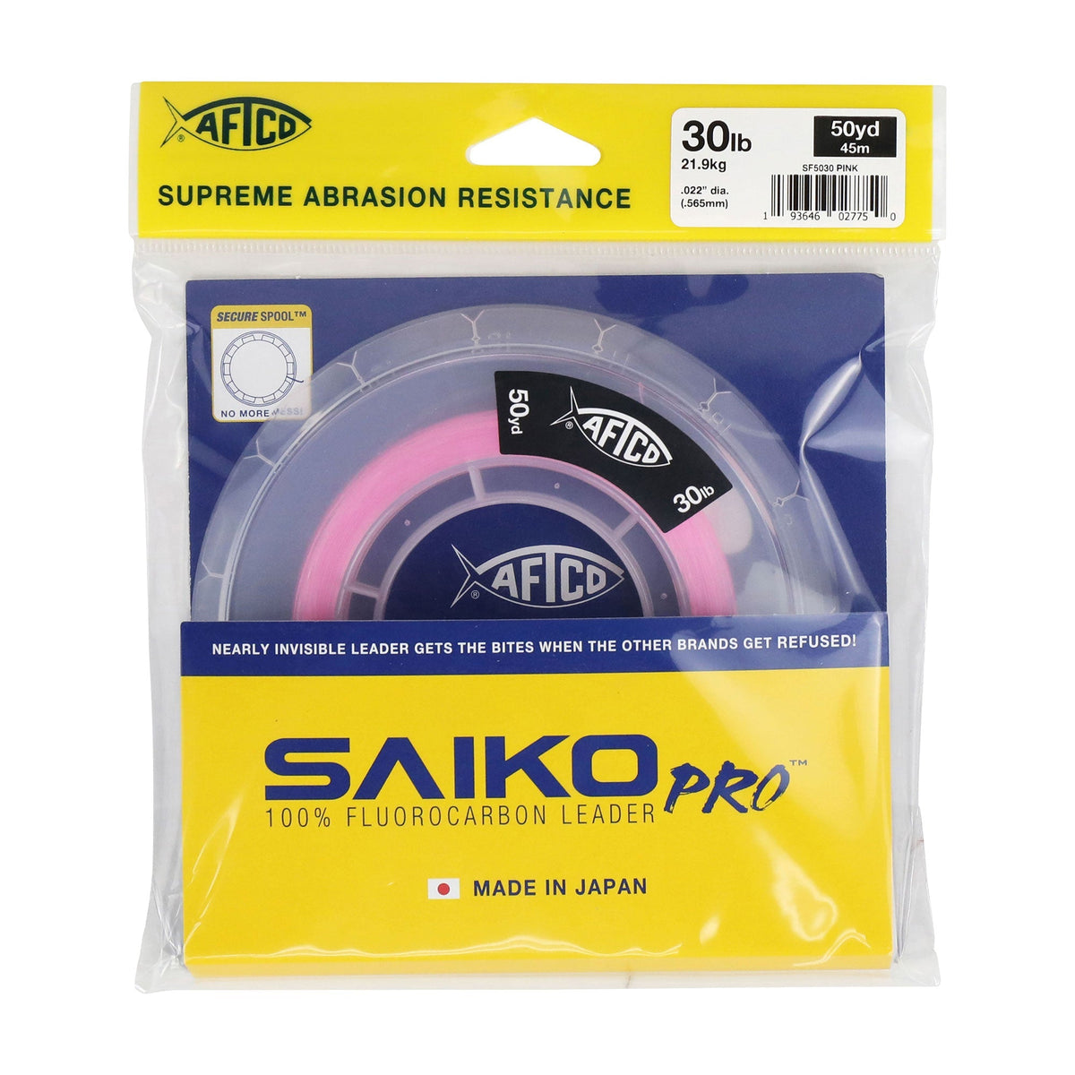 Tackle & Gear AFTCO Saiko Pro 100% Fluorocarbon Leader