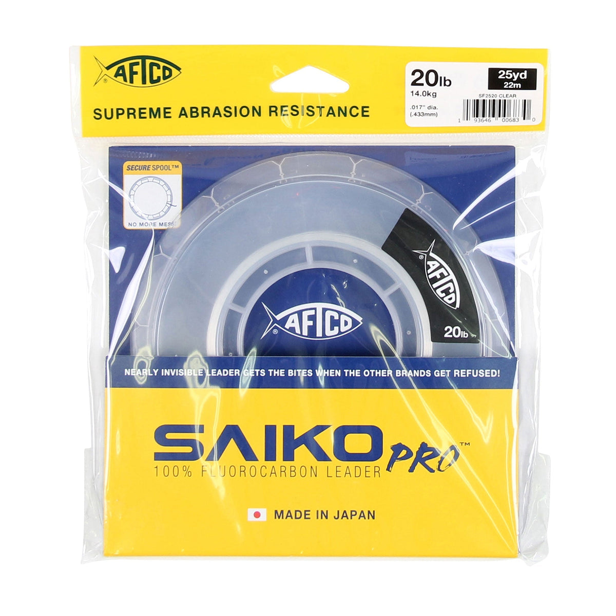 Tackle & Gear AFTCO Saiko Pro 100% Fluorocarbon Leader