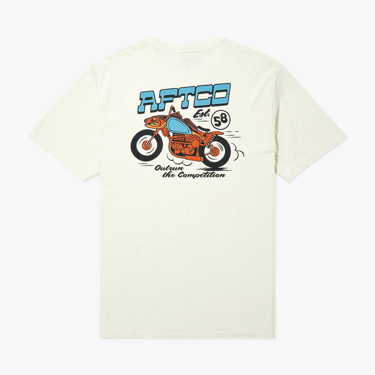 Mens AFTCO Competition Short Sleeve Fishing T-Shirt