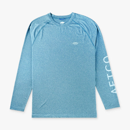 Mens AFTCO Big Guy Samurai LS Performance Shirt