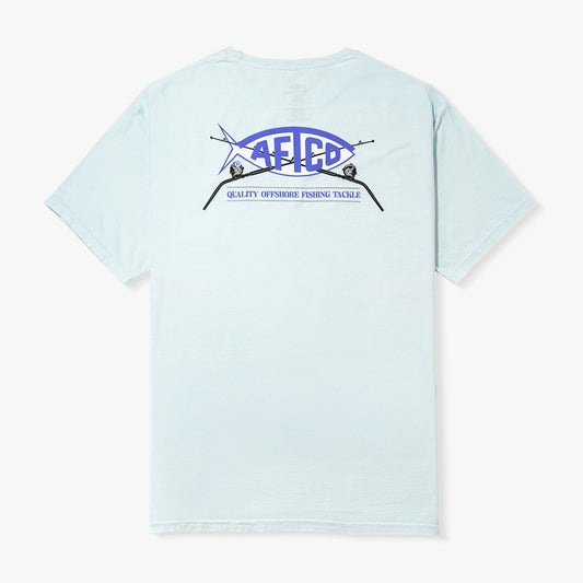 Mens AFTCO 80's Offshore Fishing T-Shirt