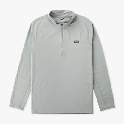 Mens AFTCO Air O Mesh 1/4 Zip Performance Shirt