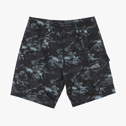 Mens AFTCO Tactical Camo Fishing Shorts - AFTCO
