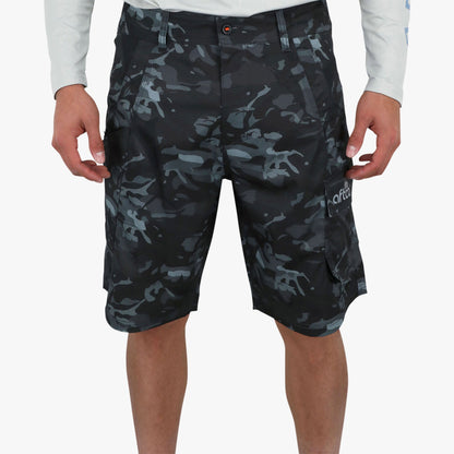 Mens AFTCO Tactical Camo Fishing Shorts - AFTCO