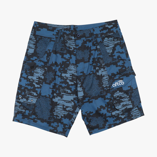 Mens AFTCO Tactical Camo Fishing Shorts - AFTCO