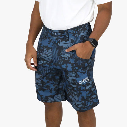 Mens AFTCO Tactical Camo Fishing Shorts - AFTCO
