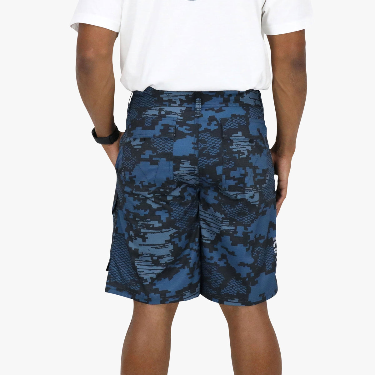 Mens AFTCO Tactical Camo Fishing Shorts - AFTCO