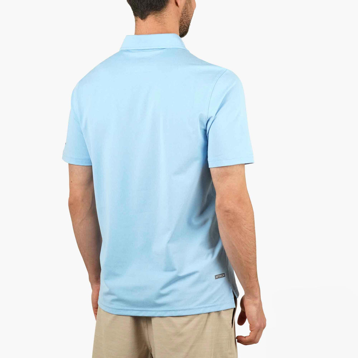 Mens AFTCO Air O Mesh Performance Polo