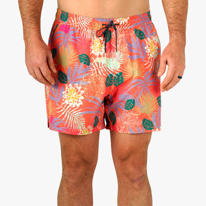 Mens AFTCO Strike Printed Swim Trunks