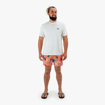 Mens AFTCO Strike Printed Swim Trunks