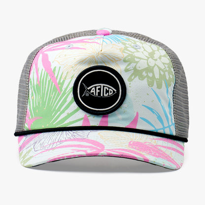 Mens AFTCO Big 3 Fishing Trucker Hat
