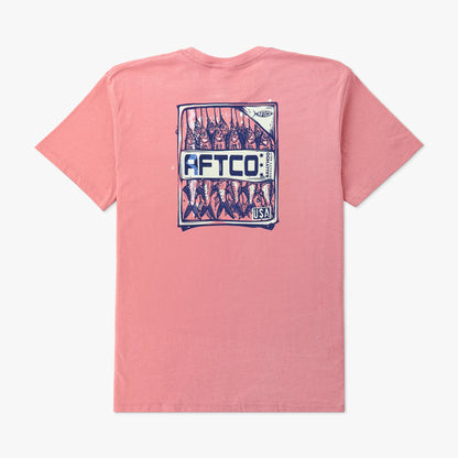 Mens AFTCO Pack of AFTCO SS T-Shirt