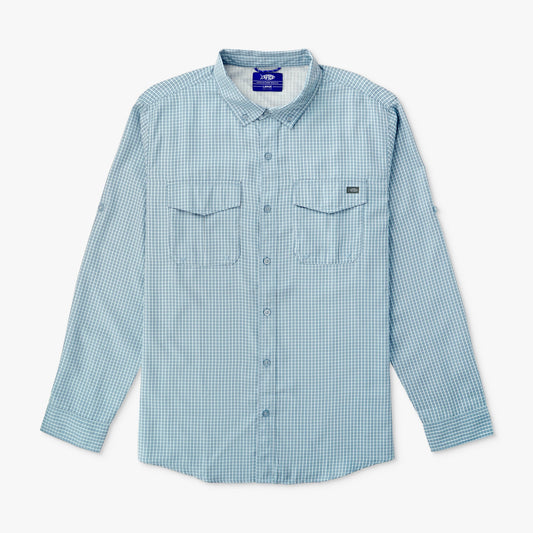 Mens AFTCO Sirius Tech LS Vented Fishing Shirts