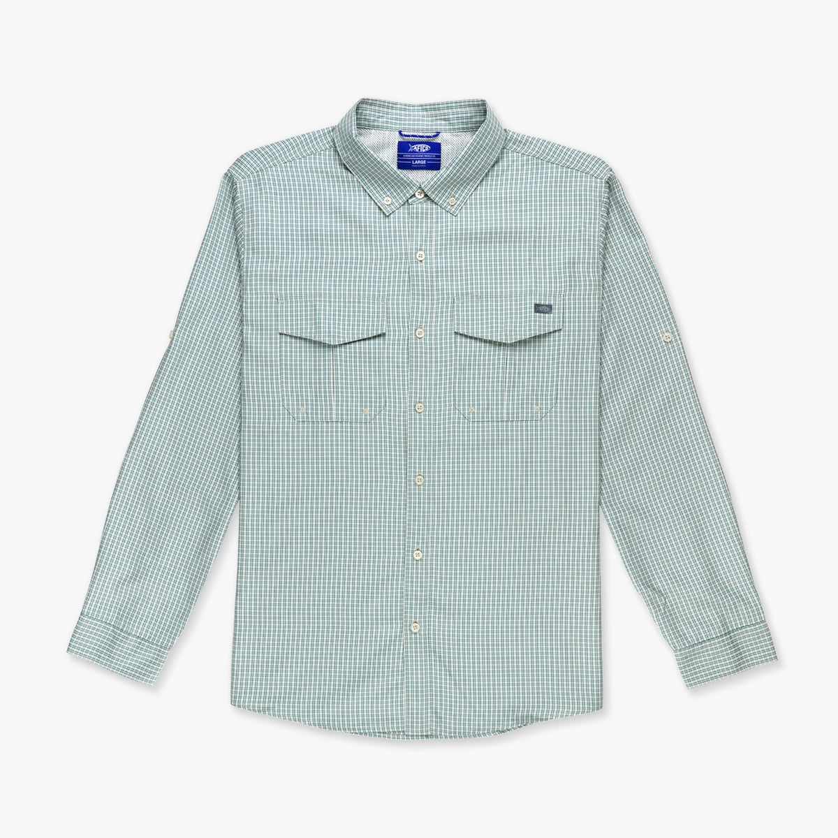 Mens AFTCO Sirius Tech LS Vented Fishing Shirts