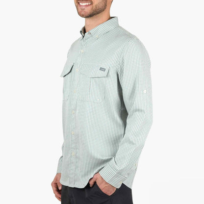 Mens AFTCO Sirius Tech LS Vented Fishing Shirts