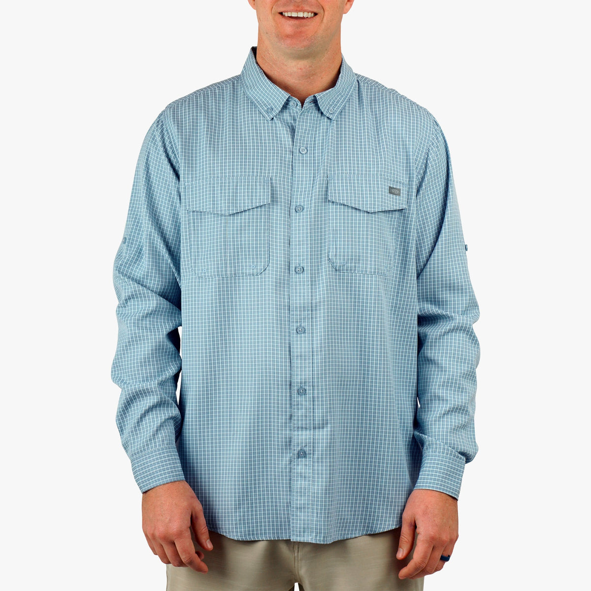 Mens AFTCO Sirius Tech LS Vented Fishing Shirts