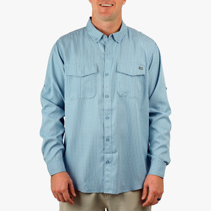 Mens AFTCO Sirius Tech LS Vented Fishing Shirts
