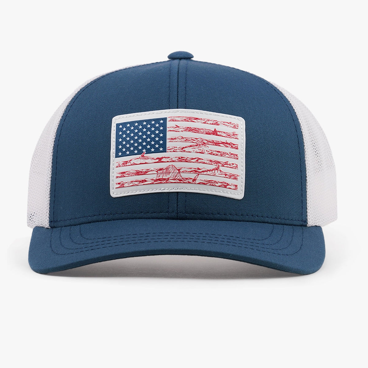 Mens AFTCO Wavy Low Profile Fishing Hat
