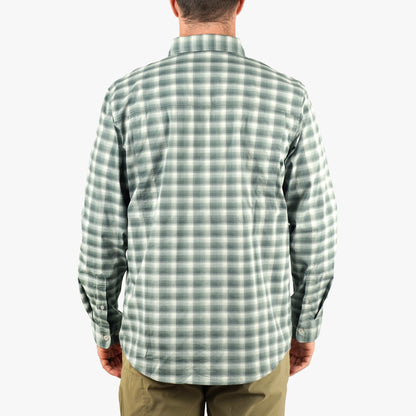 Mens AFTCO Portside LS Button Down Fishing Shirt