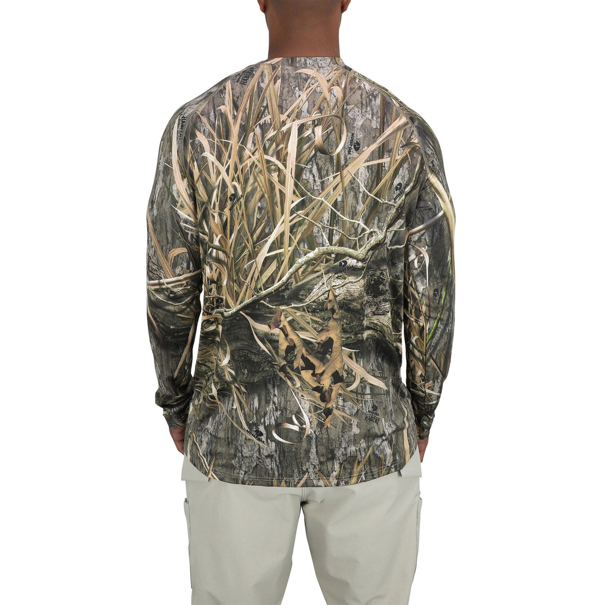 Mens AFTCO Mossy Oak® Camo LS Performance Shirt