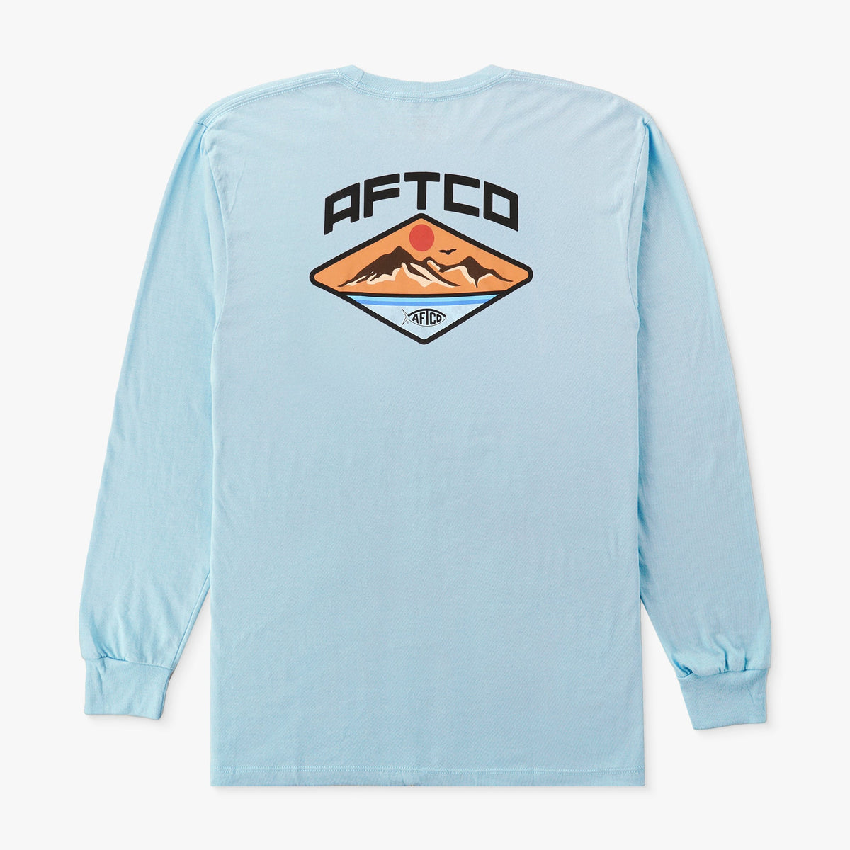 Mens AFTCO Holiday LS T-Shirts