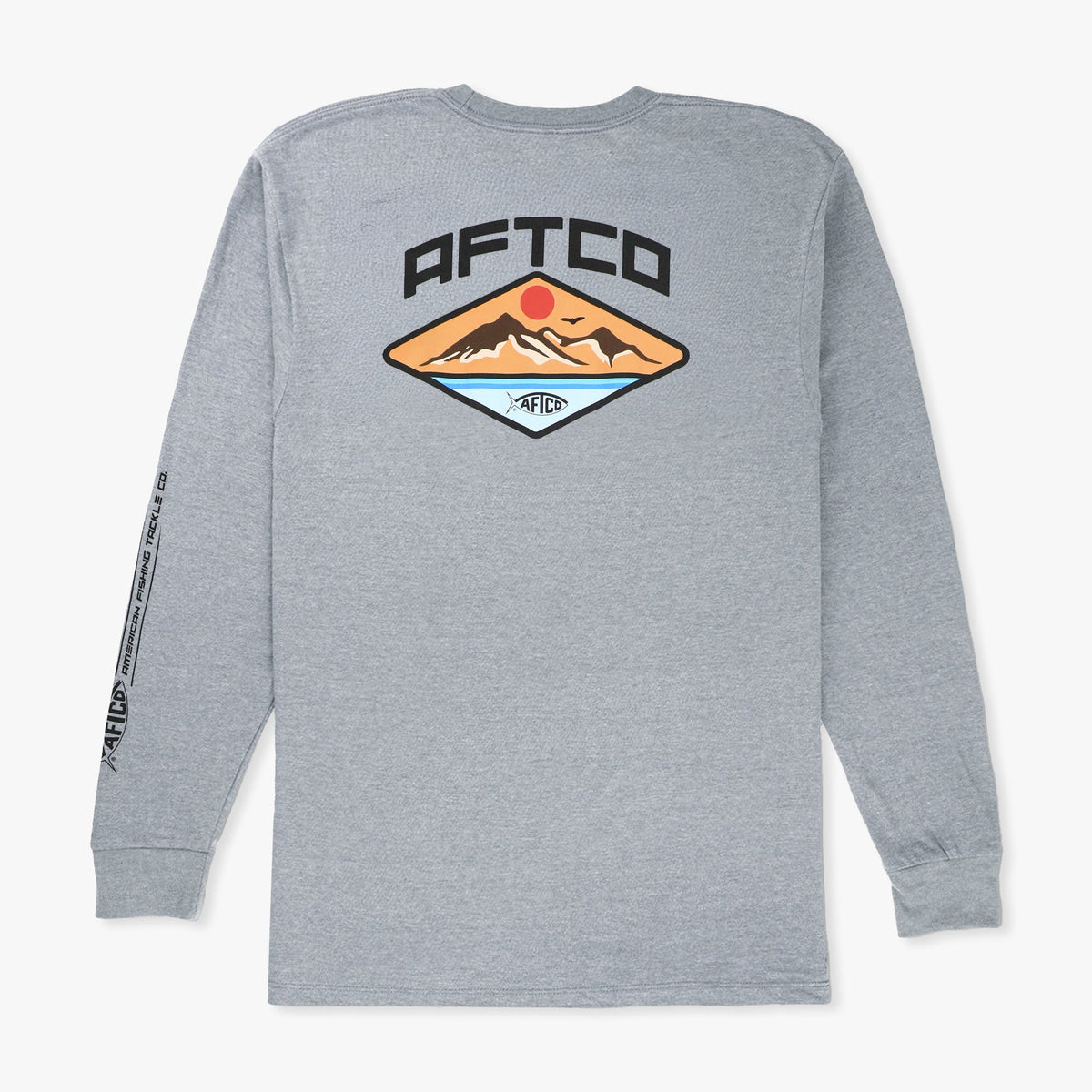Mens AFTCO Holiday LS T-Shirts
