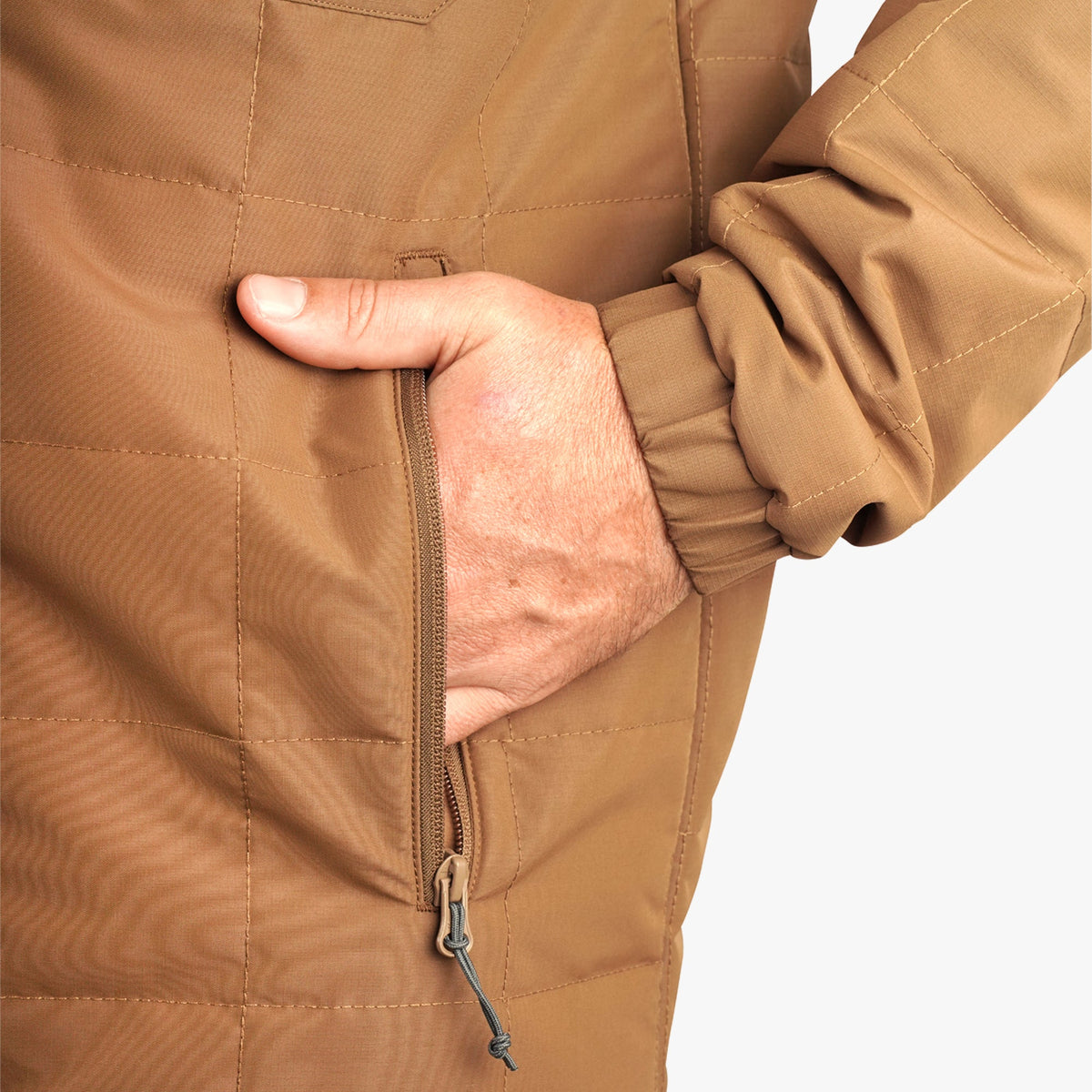 Mens AFTCO Crosswind Insulated Fishing Puffer Jacket