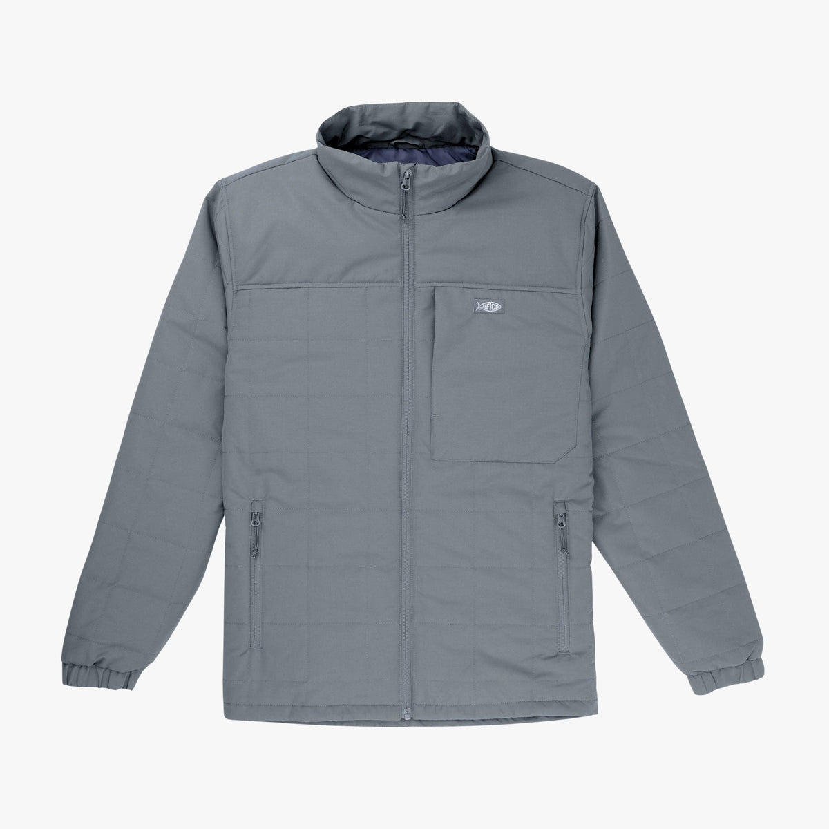 Mens AFTCO Crosswind Insulated Fishing Puffer Jacket