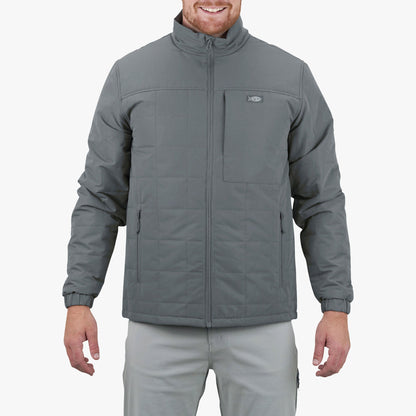 Mens AFTCO Crosswind Insulated Fishing Puffer Jacket