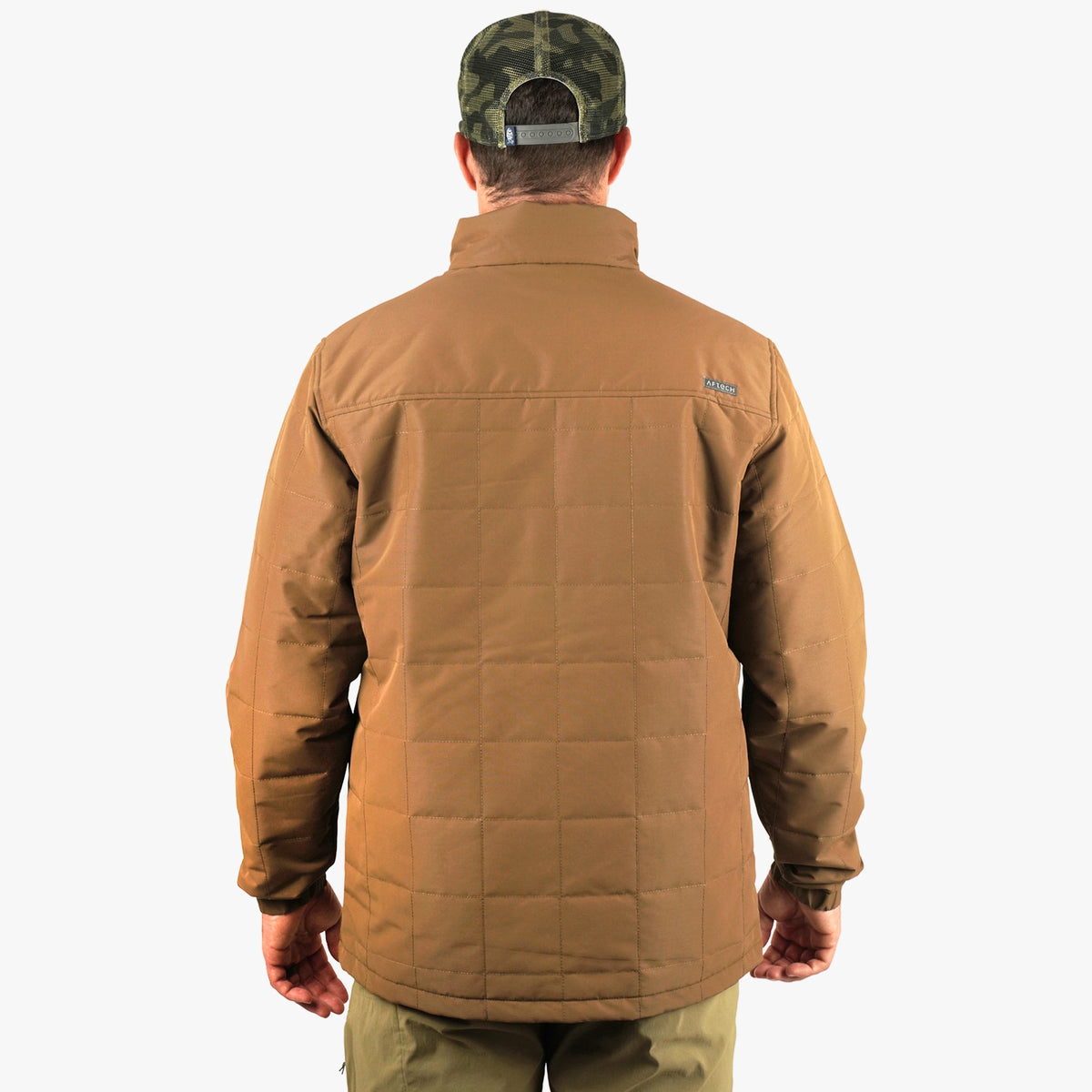 Mens AFTCO Crosswind Insulated Fishing Puffer Jacket