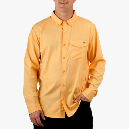 Mens AFTCO Palomar LS Vented Fishing Shirts