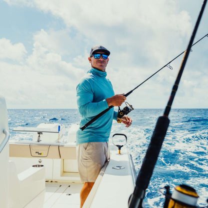 Mens AFTCO 365 Hybrid Stretch Chino Fishing Shorts