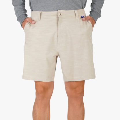 Mens AFTCO 365 Hybrid Stretch Chino Fishing Shorts