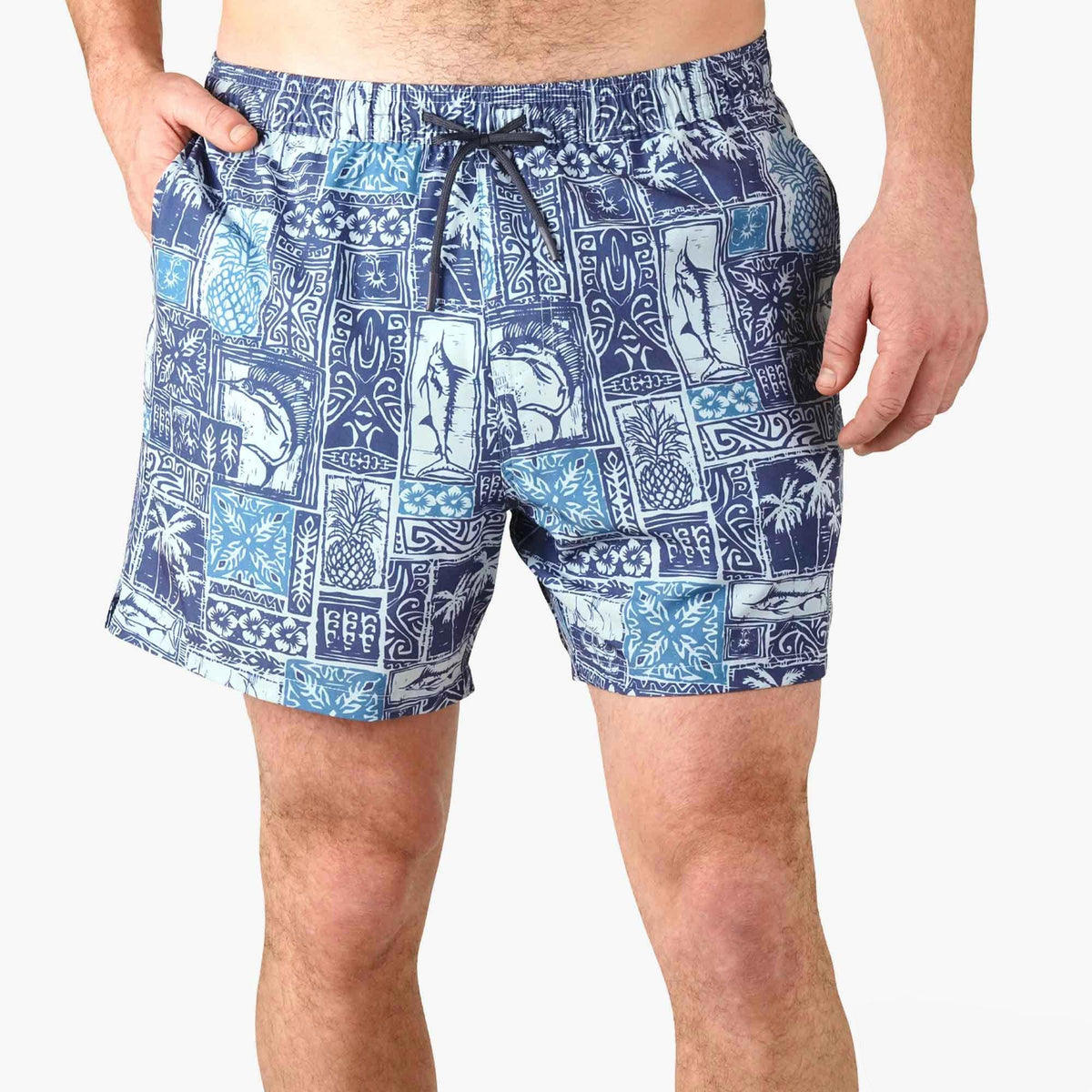 Mens AFTCO Strike Swim Shorts