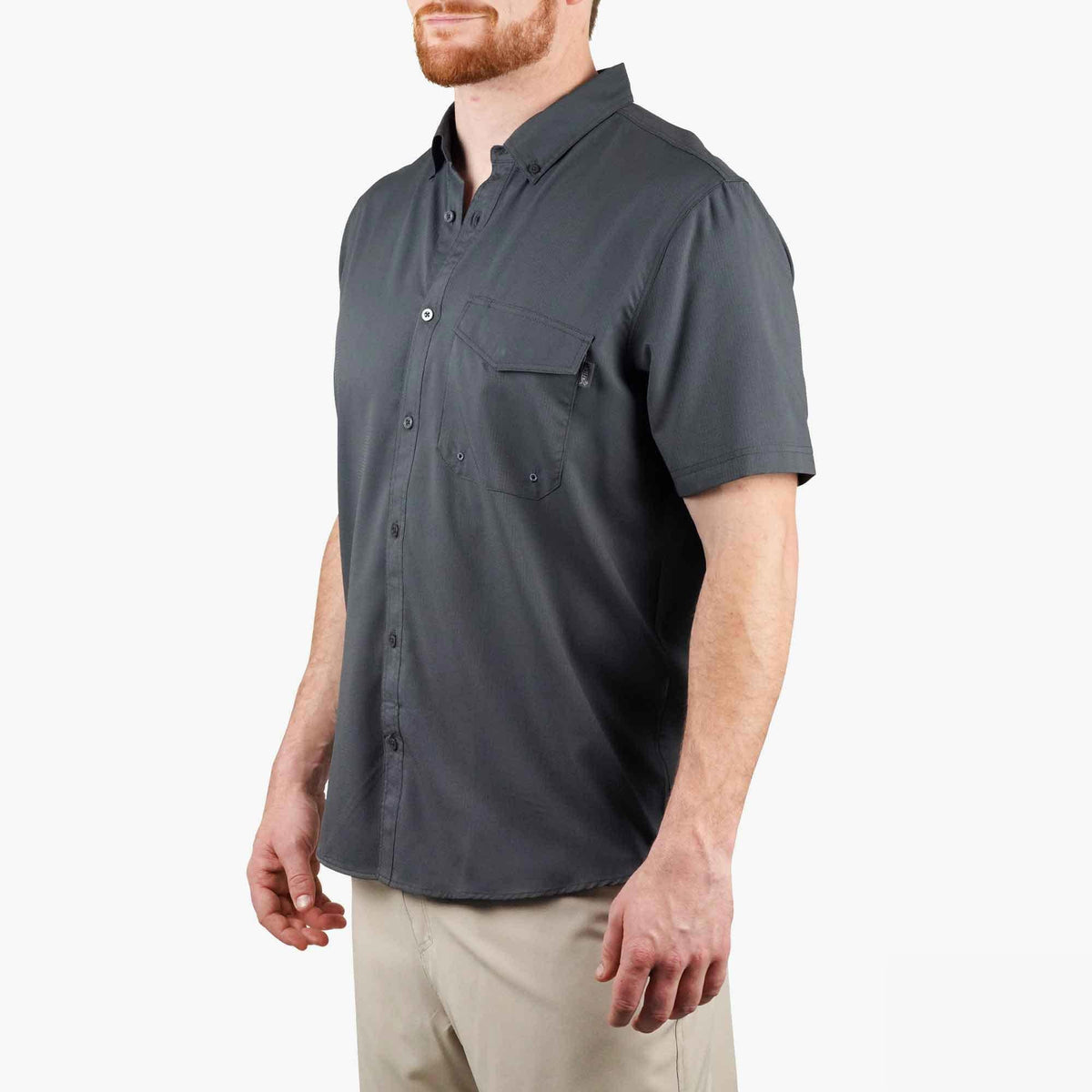 Mens AFTCO Palomar SS Vented Fishing Shirt