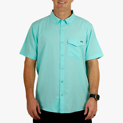 Mens AFTCO Palomar SS Vented Fishing Shirt