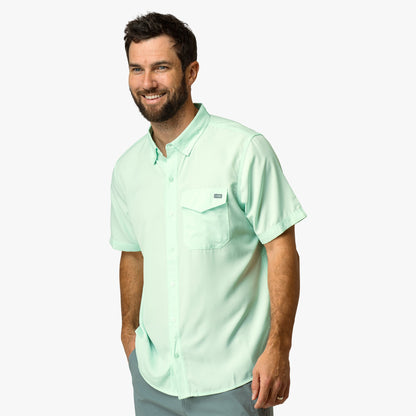 Mens AFTCO Palomar SS Vented Fishing Shirt