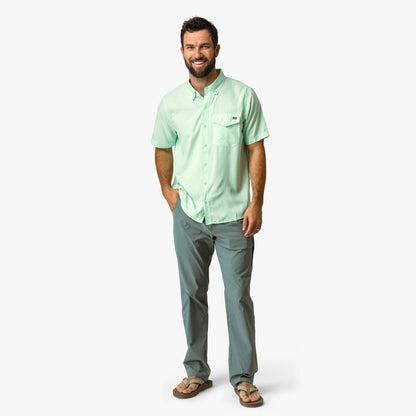 Mens AFTCO Palomar SS Vented Fishing Shirt
