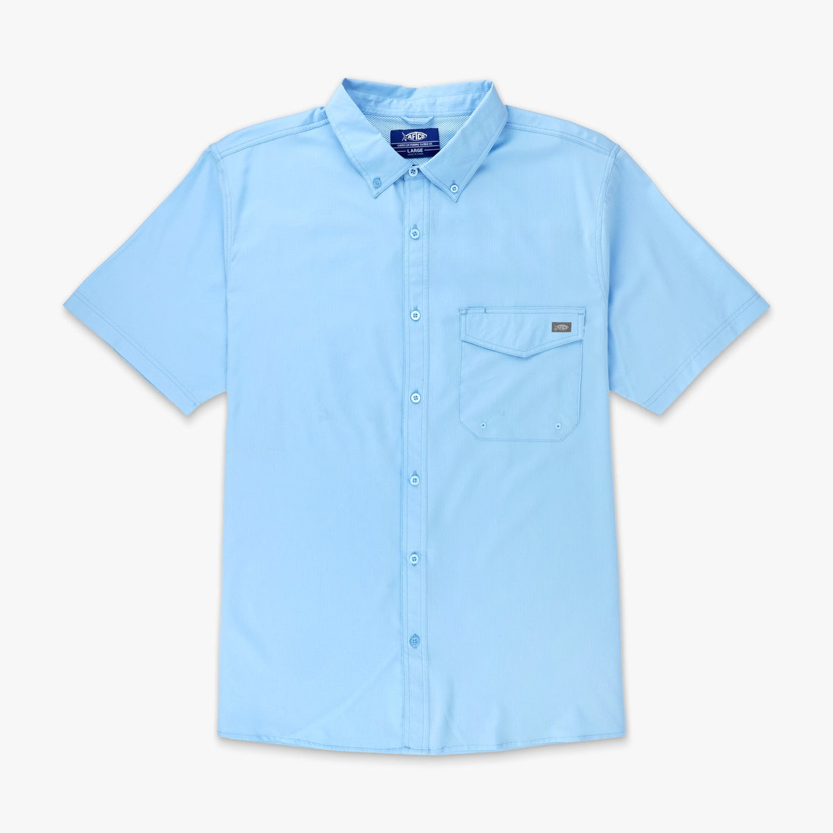 Mens AFTCO Palomar SS Vented Fishing Shirt
