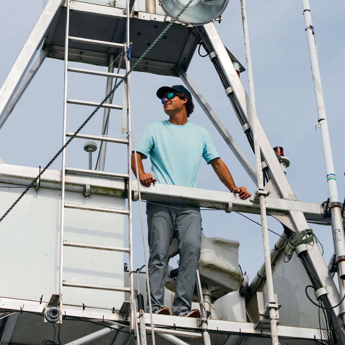Mens AFTCO Air O Mesh Breathable Fishing Shirt