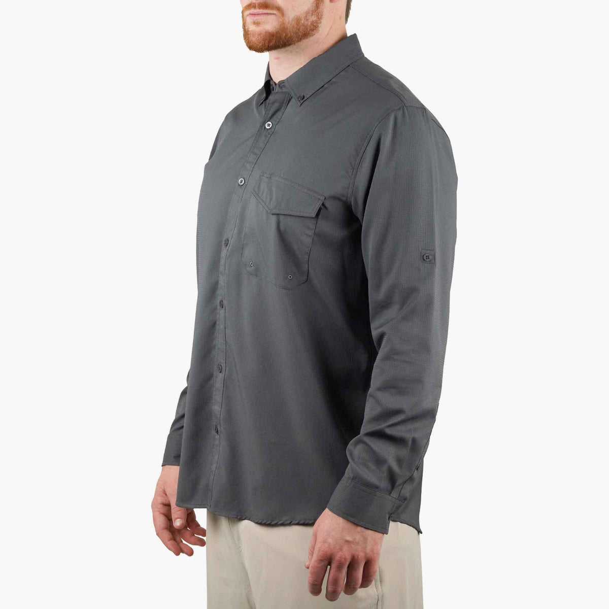 Mens AFTCO Palomar LS Vented Fishing Shirts