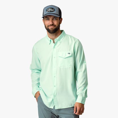 Mens AFTCO Palomar LS Vented Fishing Shirts