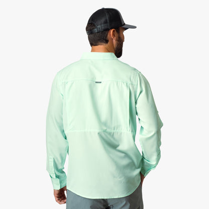 Mens AFTCO Palomar LS Vented Fishing Shirts