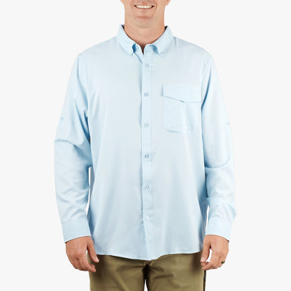 Mens AFTCO Palomar LS Vented Fishing Shirts