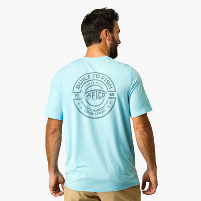 Mens AFTCO Ocean Bound Short Sleeve Fishing Shirts |AFTCO