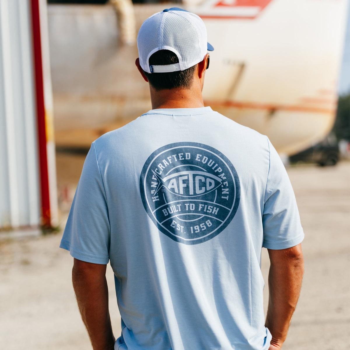Mens AFTCO Ocean Bound Short Sleeve Fishing Shirts |AFTCO