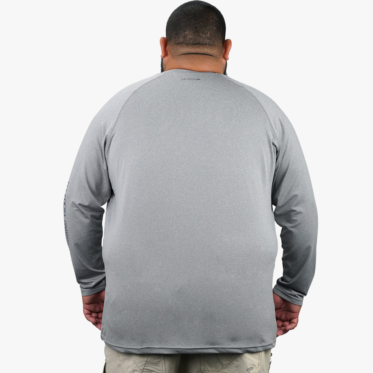 Mens AFTCO Big Guy Samurai LS Performance Shirt